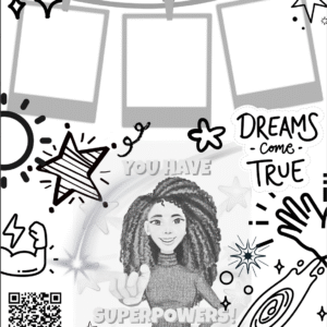 I Am Powerful and So Are You Coloring Page